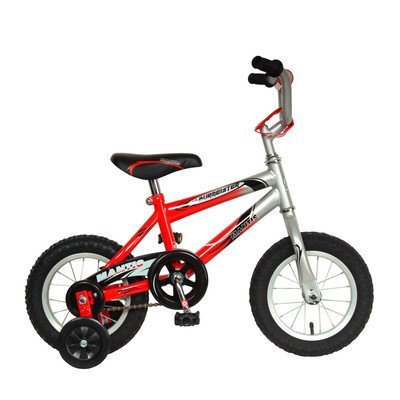Bicycle with Training Wheels